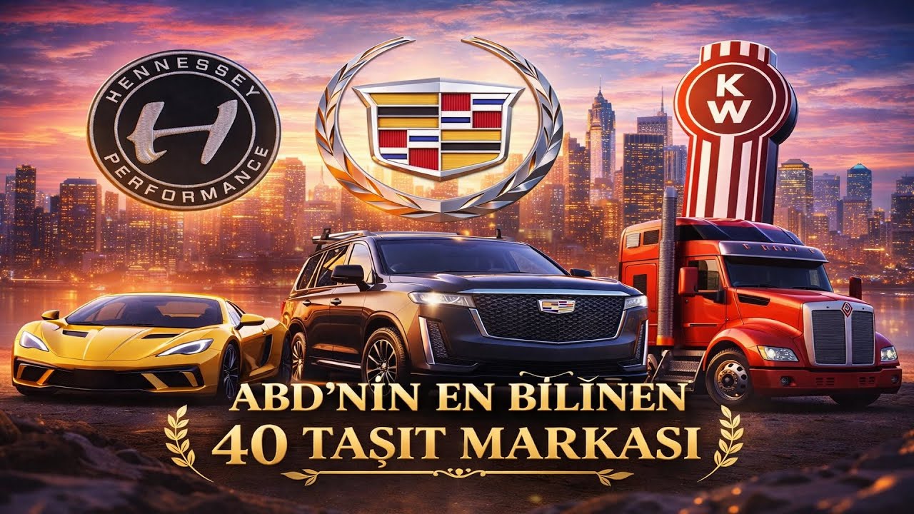ABD’nin En Bilinen 40 Taşıt Markası