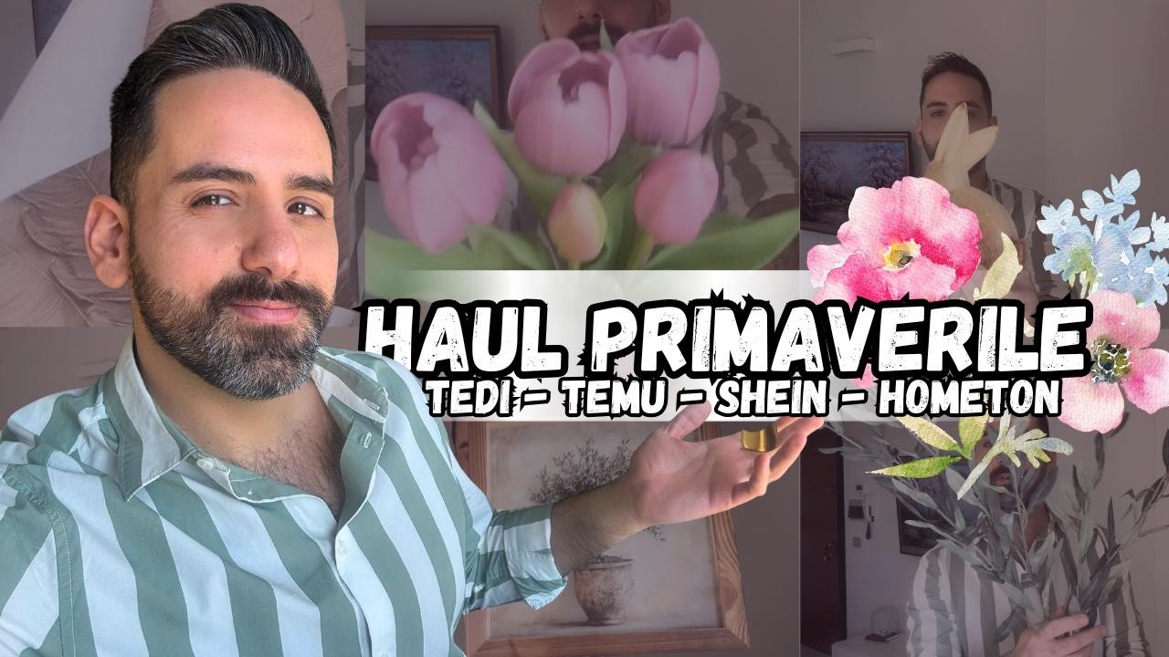 TUTTI GLI ACQUISTI PRIMAVERILI PER LA CASA 🌸 Tedi, Temu, Shein, Hometon
