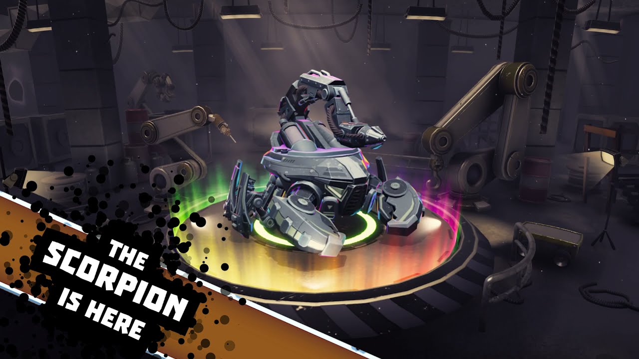 The Scorpion  - New Limited Edition Spider Tanks NFT Tank!