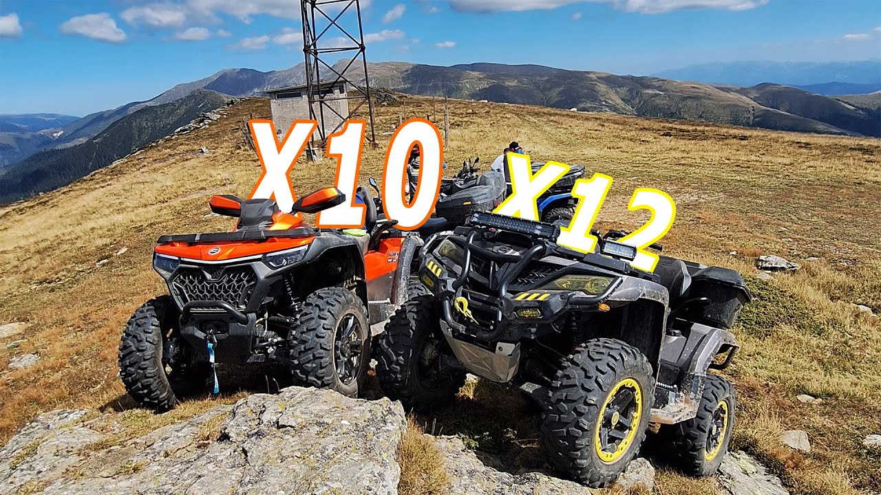 CF MOTO X10 G3 VS 1000 G2 ... pe munte