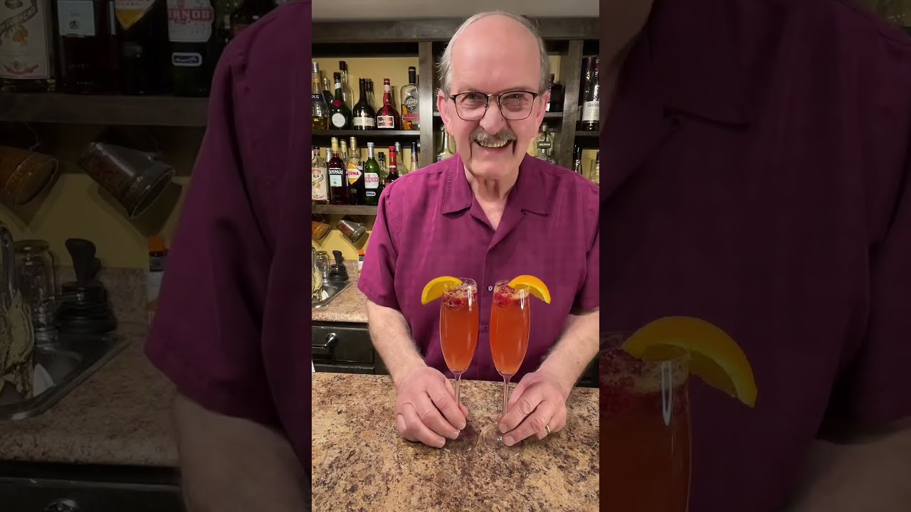 Raspberry Mimosa Mocktail