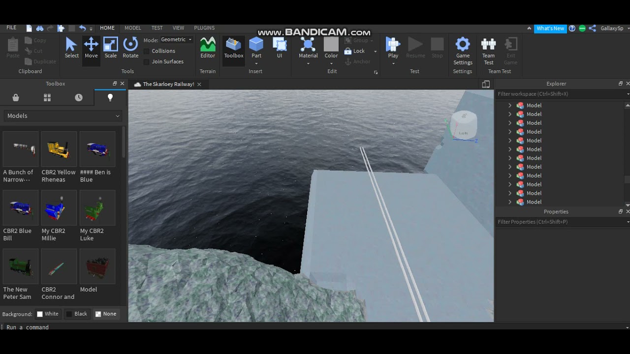 The Blue Mountain Quarry has Making Connection but its not done yet on Roblox Studio