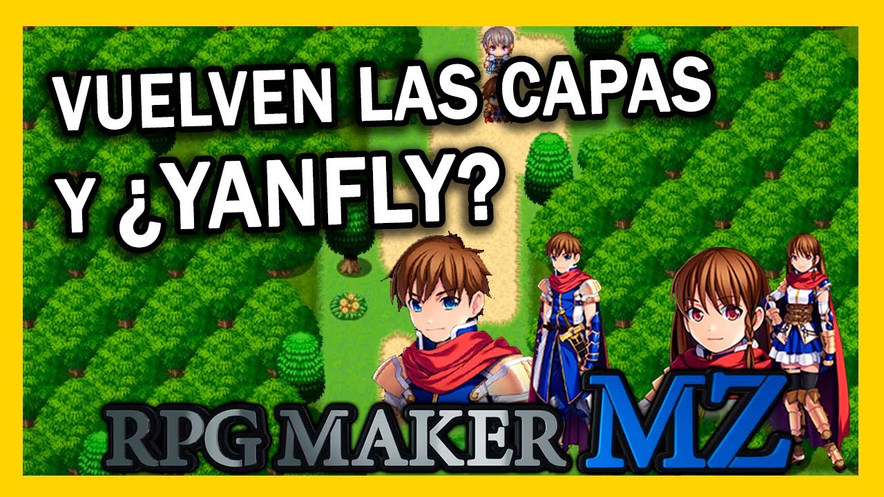 MUCHAS NOVEDADES RPG MAKER MZ 🔥 Capas, partículas y plugins de Yanfly 🤩