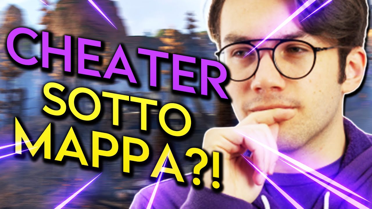 IL CHEATER SOTTO la MAPPA VS HAL + GLITCHO la MIA SQUADRA!