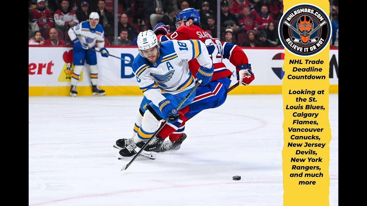 The Latest NHL Rumors just days ahead of the NHL Trade Deadline on Friday