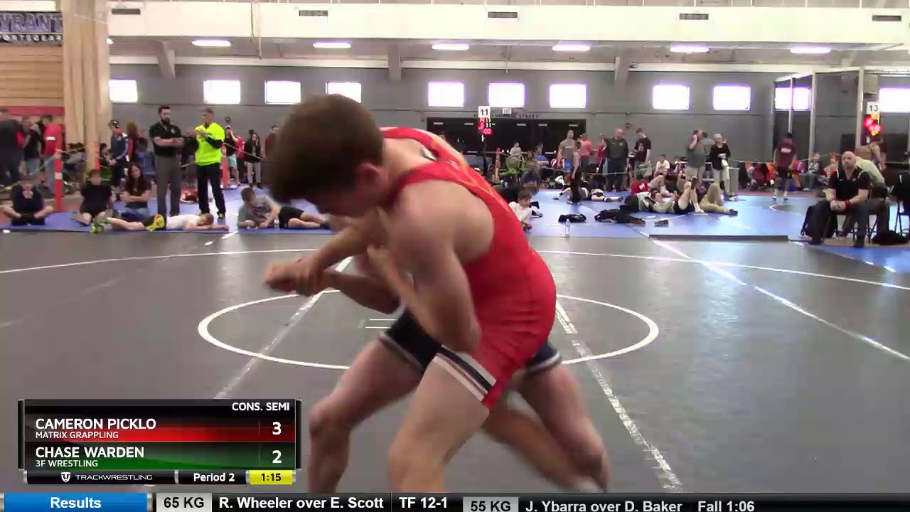 UWW Cadet Greco-Roman 60 KG Cameron Picklo Matrix Grappling Vs Chase Warden 3F Wrestling