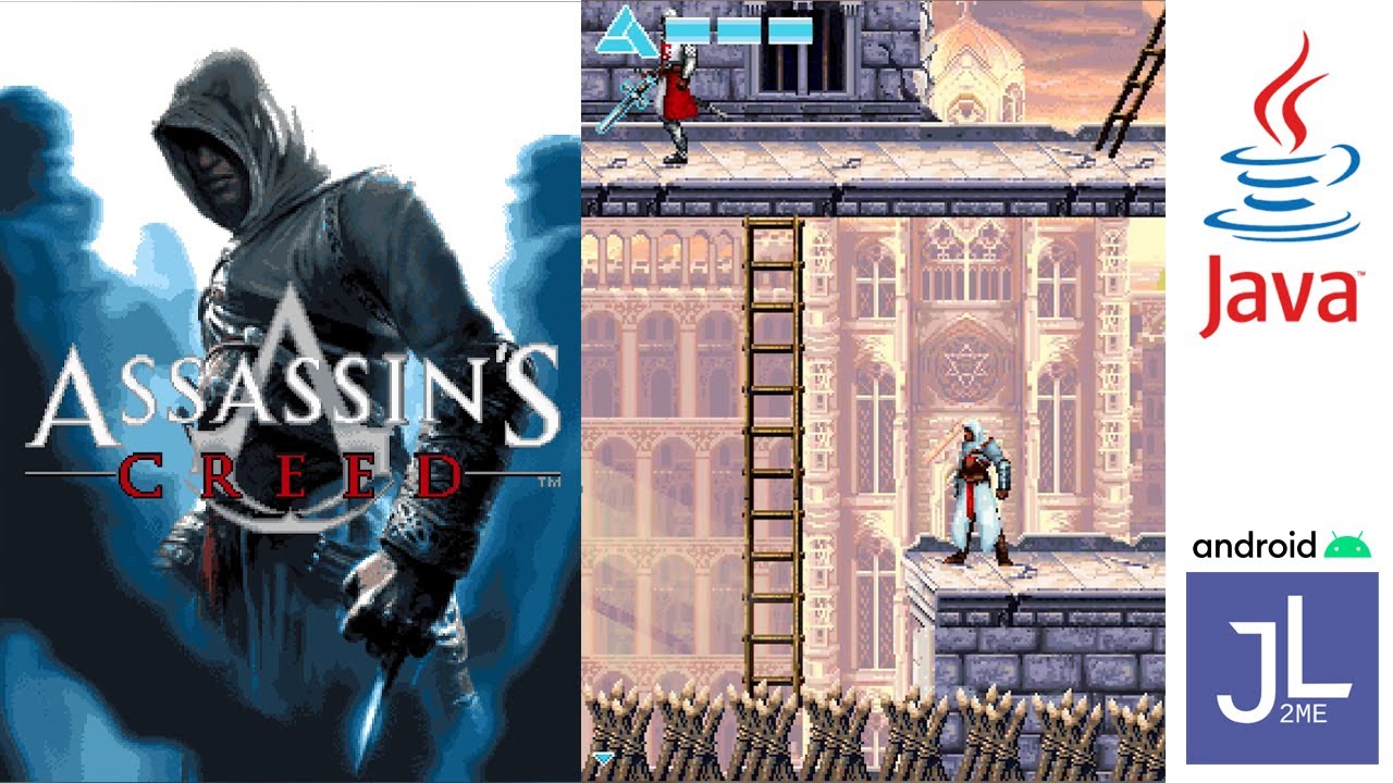 Assassin's Creed Java Mobile - Gameplay on J2ME Loader Android [No Commentary]
