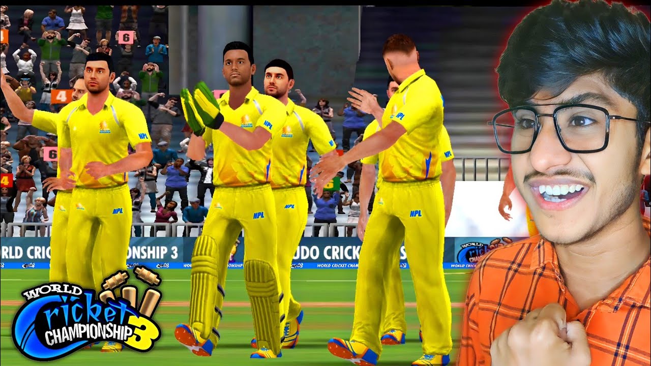 My Strongest Team's First Epic Battle! CSK vs GT| WCC3 Gameplay