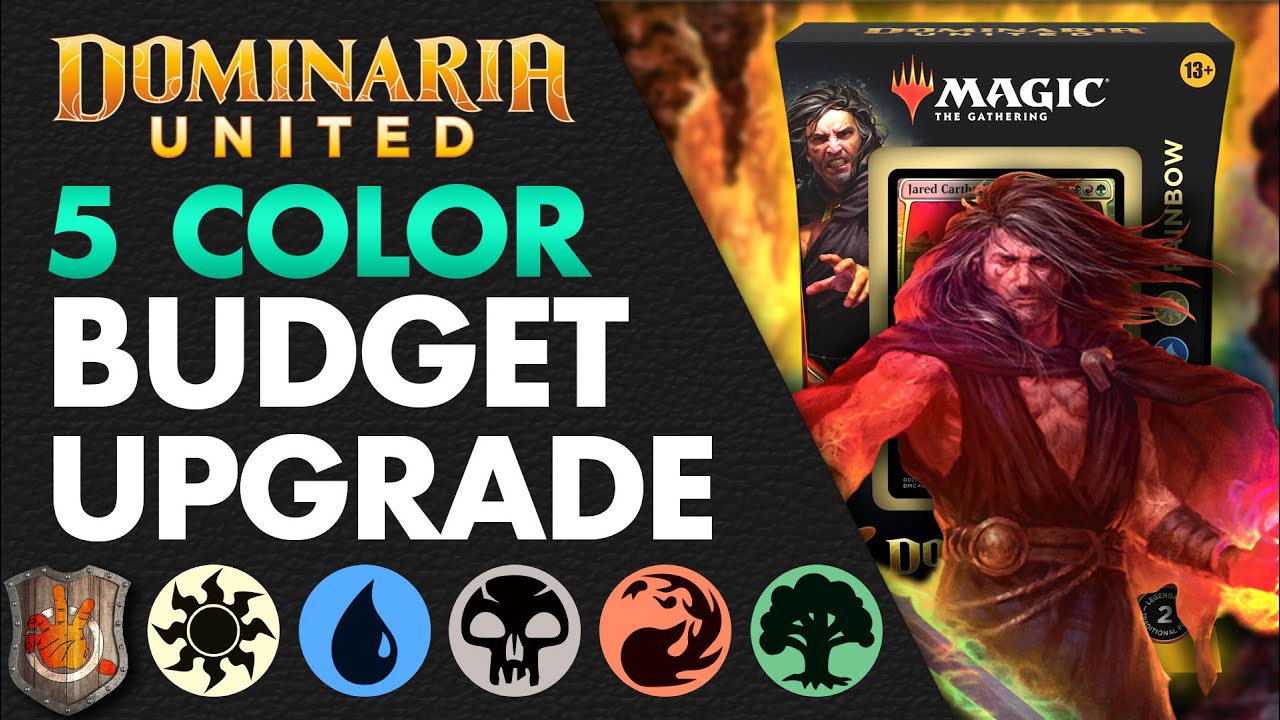 “Painbow” Budget Precon Upgrade Guide - Dominaria United | The Command Zone 485 | Magic Commander