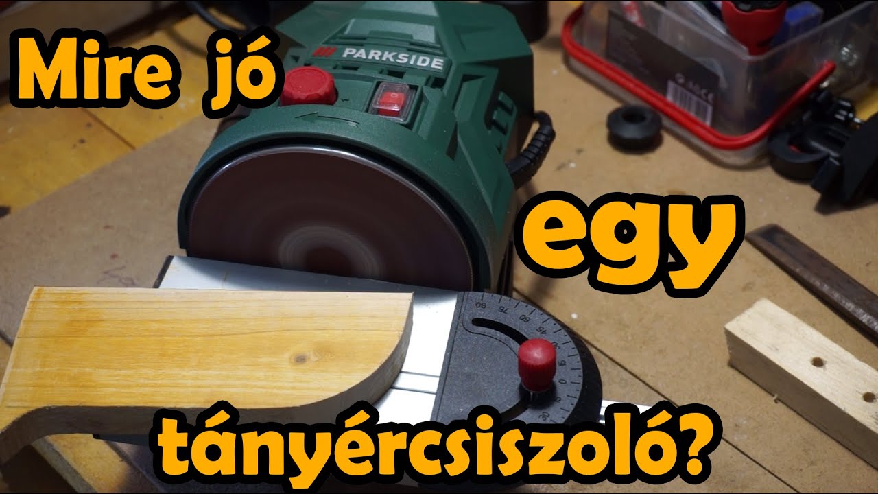 #Parkside PTSG 140 C2 tányércsiszoló | Mire lehet használni? Kell ez nekem? | Disc Sander | #LIDL