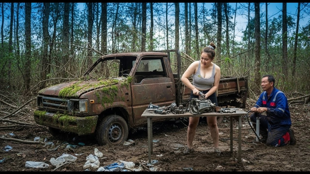 Garden Abandonment to Highway Revival – Hyundai Truck Restoration