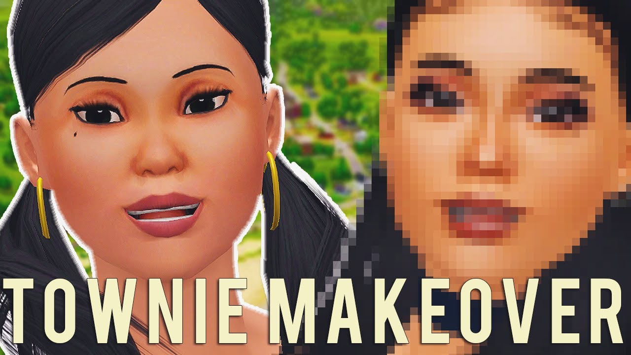 TOWNIE MAKEOVER//THE SIMS 3/PAULINE WAN