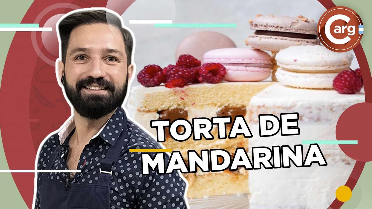 TORTA DE MANDARINA, COCO Y DULCE DE LECHE