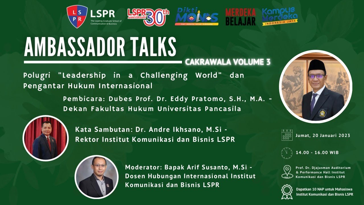 Ambassador Talks Vol. 3