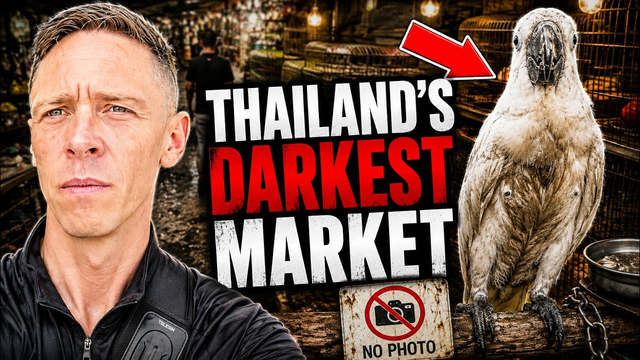 Внутри знаменитого птичьего рынка Бангкока 🇹🇭 То, что я увидел, было тяжело смотреть