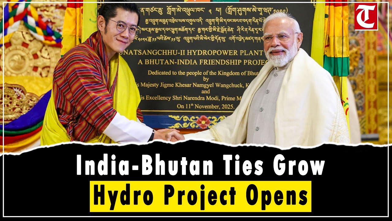 PM Modi, Bhutan King Lead Delegation Level Talks After Inaugurating Punatshangchu-II Hydro Project