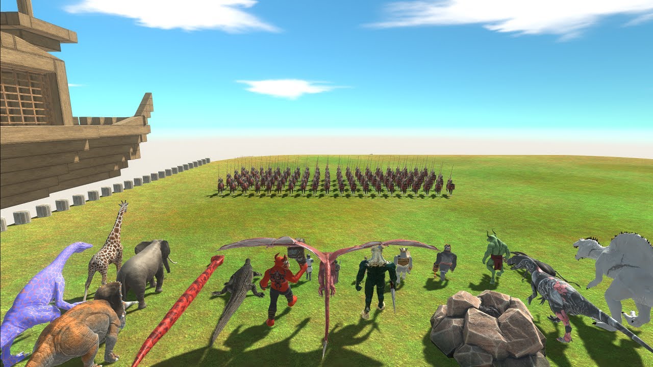 Top 3rd, 2nd Units From Each Faction VS Boss Armies [Similar Price] Animal Revolt Battle Simulator