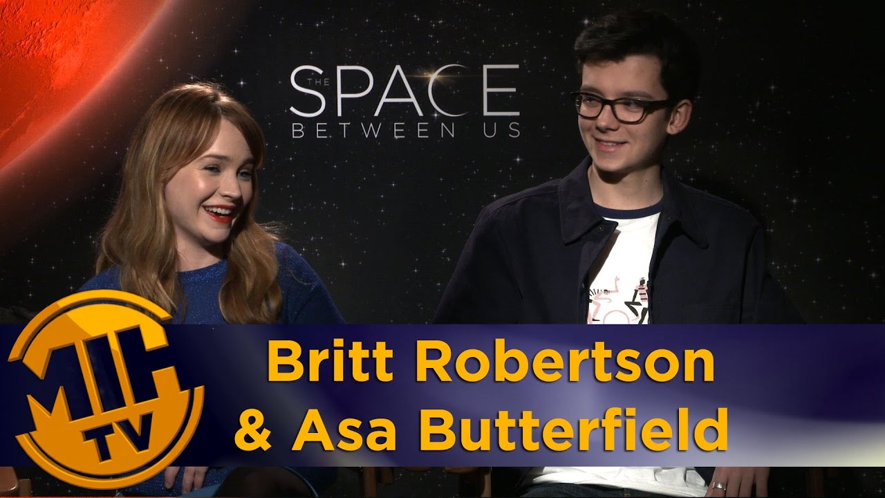 Britt Robertson & Asa Butterfield Interview The Space Between Us