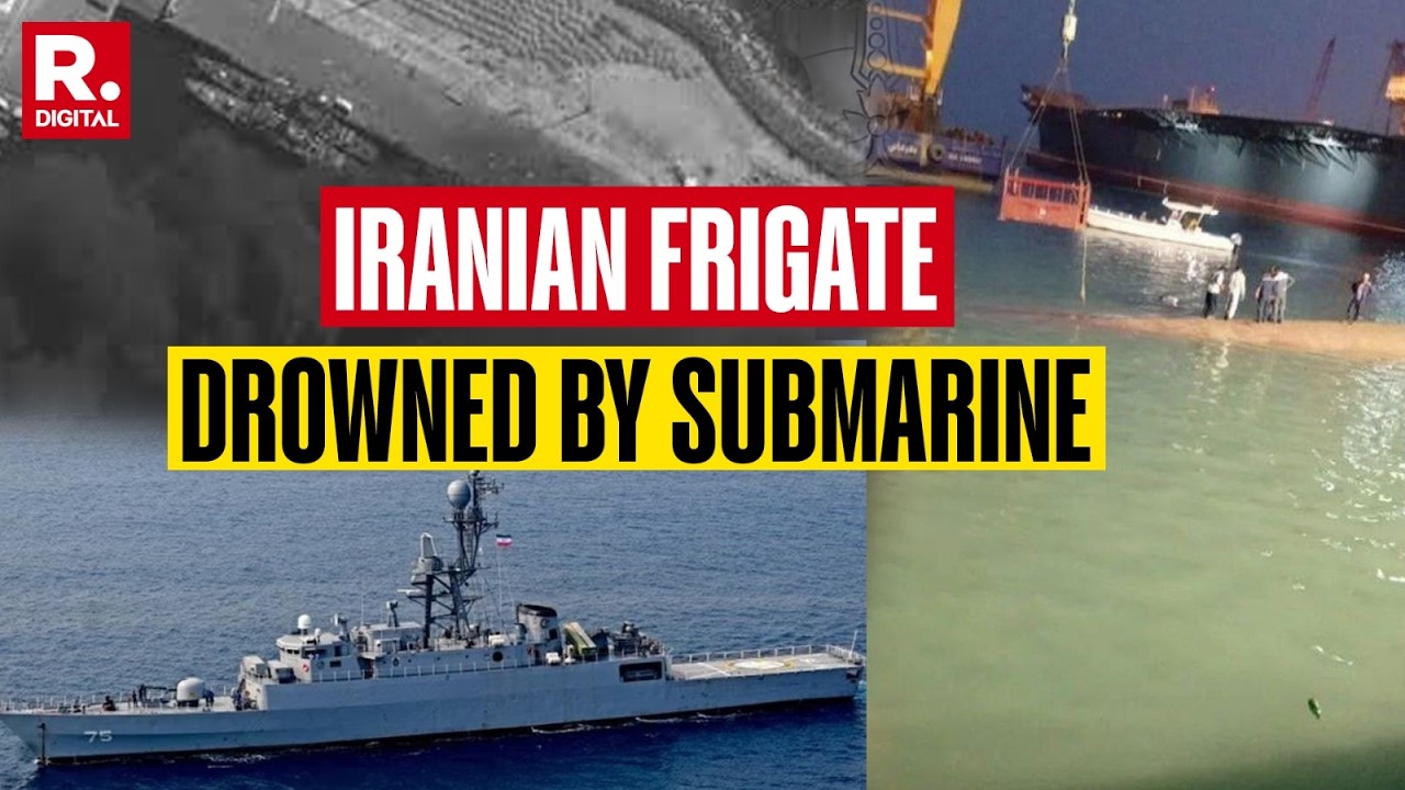 Iranian Ship Sinks After Submarine Attack, 148 People Reportedly Missing After Frigate IRIS DENA