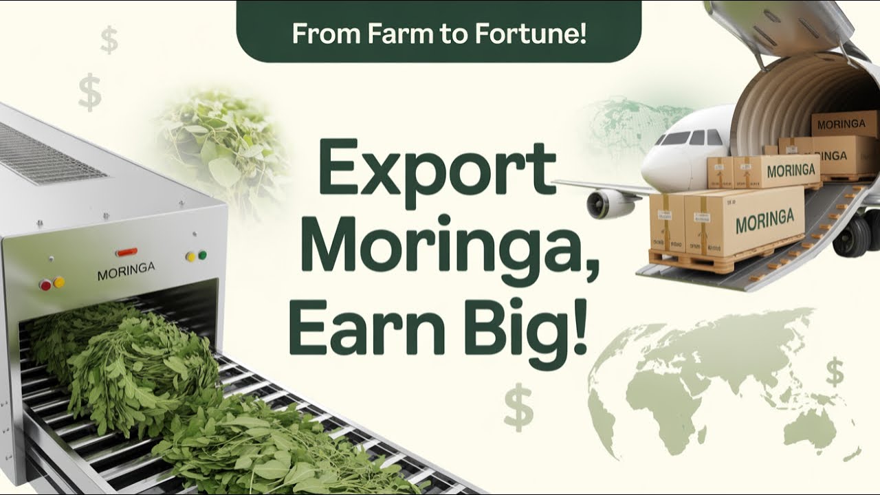 Hindi: Unlock Massive Profits with Moringa Export Business!