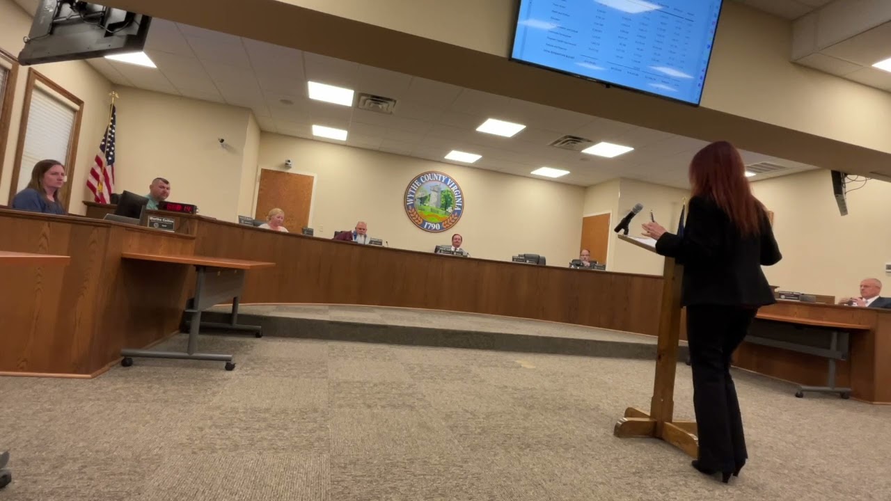 Wythe County Board of Supervisors Meeting | May 27, 2025
