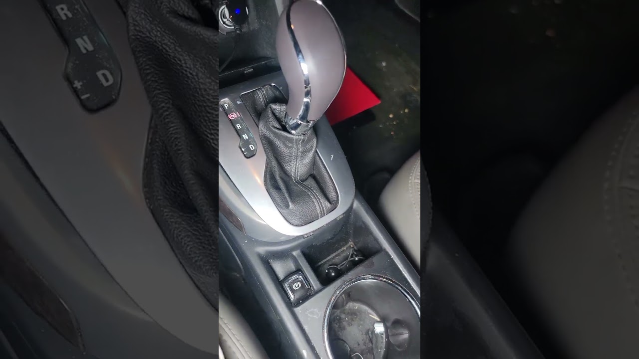 Замена ручки переключения передач Buick Verano 2014 1 мин. Сразу к делу.