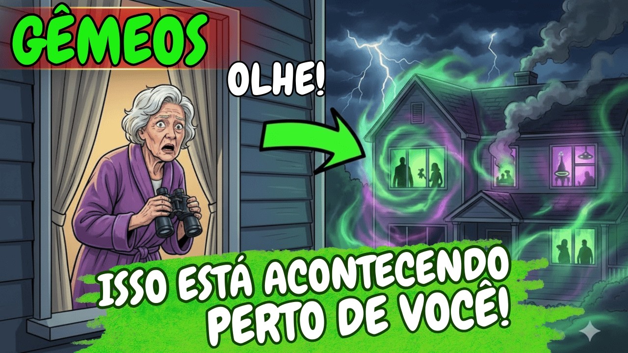 🔴♊GÊMEOS!!! 😲Algo grande está acontecendo na casa ao lado! 😱Não ignore isso❗