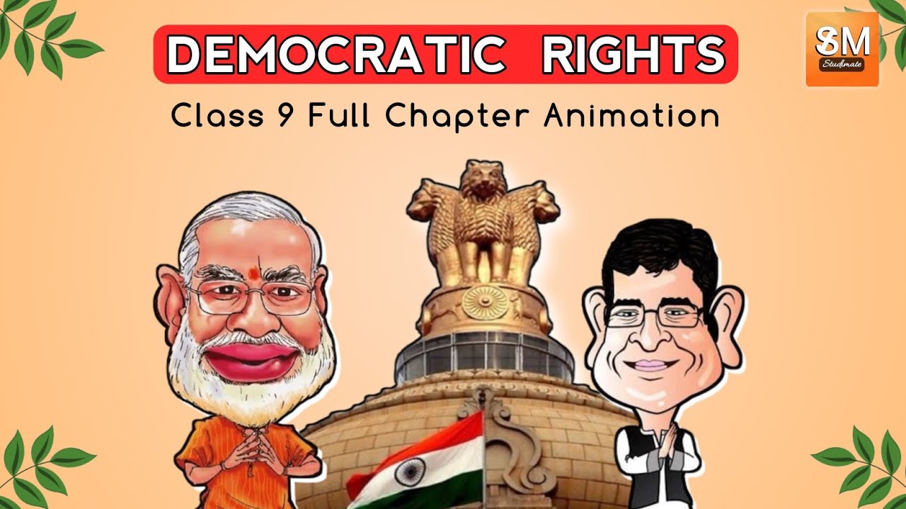 Democratic Rights Chapter by Studimate Full Chapter In Animation I Class 9 Civics I CBSE