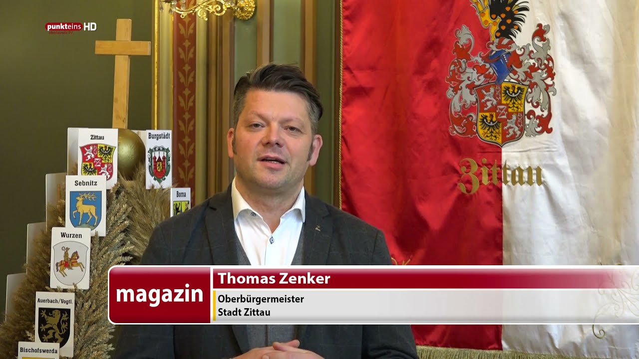 Oberbürgermeister Thomas Zenker zum Jahreswechsel