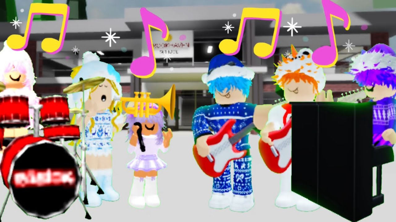MIDDLE SCHOOL CHRISTMAS SINGING COMPETITION|| Roblox Brookhaven Rp 🏡|| Funny Moments