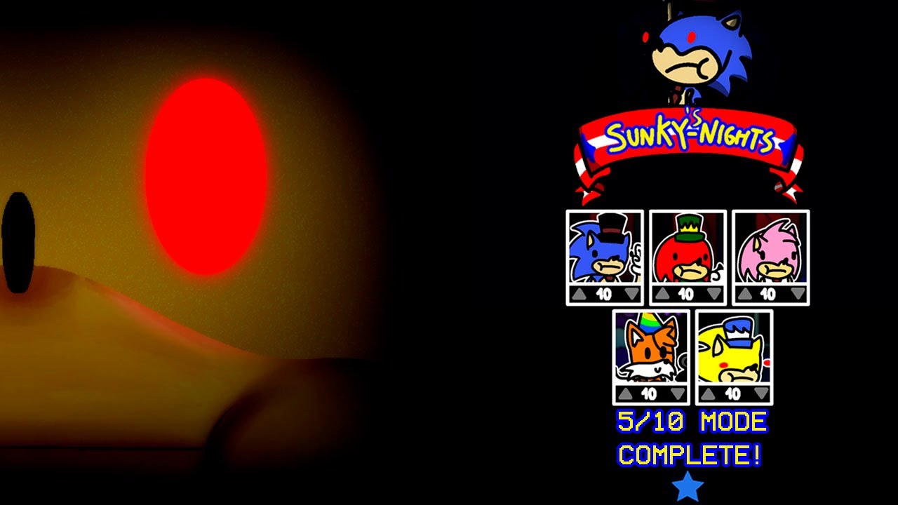 Sunky's Nights | 5/10 MODE COMPLETE!