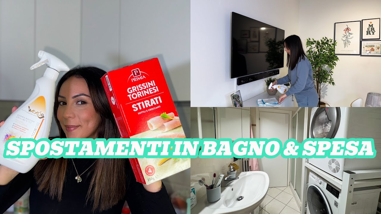 COME ORGANIZZARE UN PICCOLO BAGNO || SPESA ROSSETTO & PRODOTTO SUPER PER PROFUMARE CASA