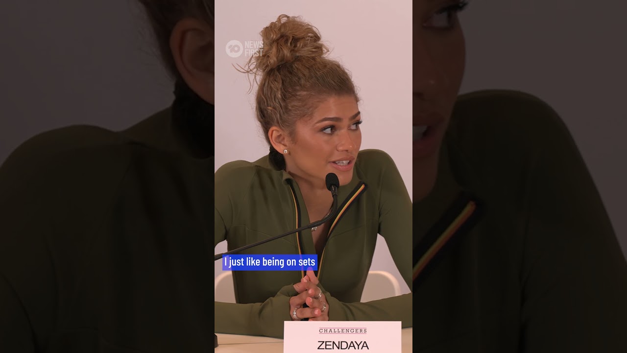 Zendaya On Starring In And Producing Her New Film 'Challengers' | 10 News First | #challengersmovie