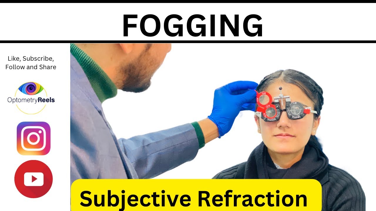 How to do fogging? | Do accurate Subjective refraction @optometryreels