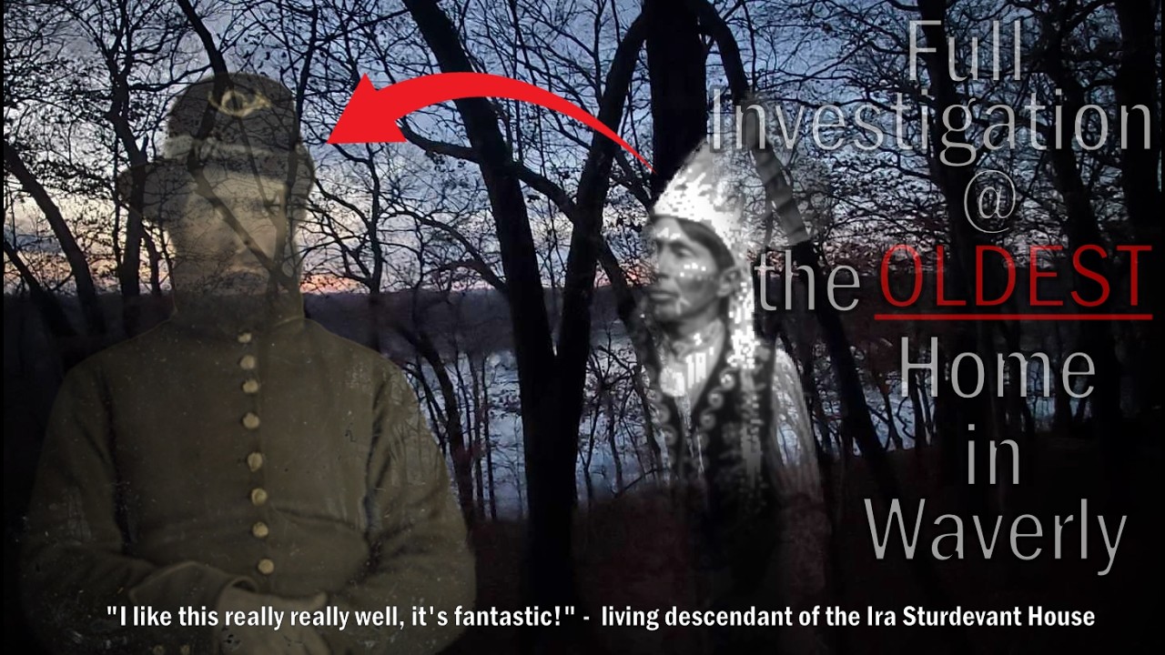 Uncovering  HAUNTED Secrets of Waverly's Oldest Home!