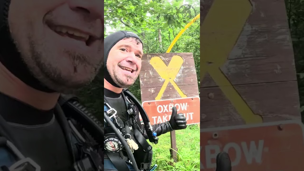What happened during the Pine River Cleanup- Florence, WI? 🤔🤣