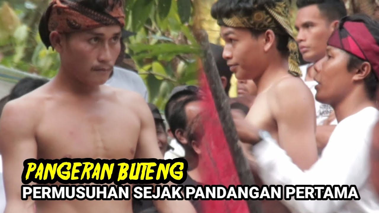 PANGERAN BUTENG Seperti Menaruh Dendam Lama
