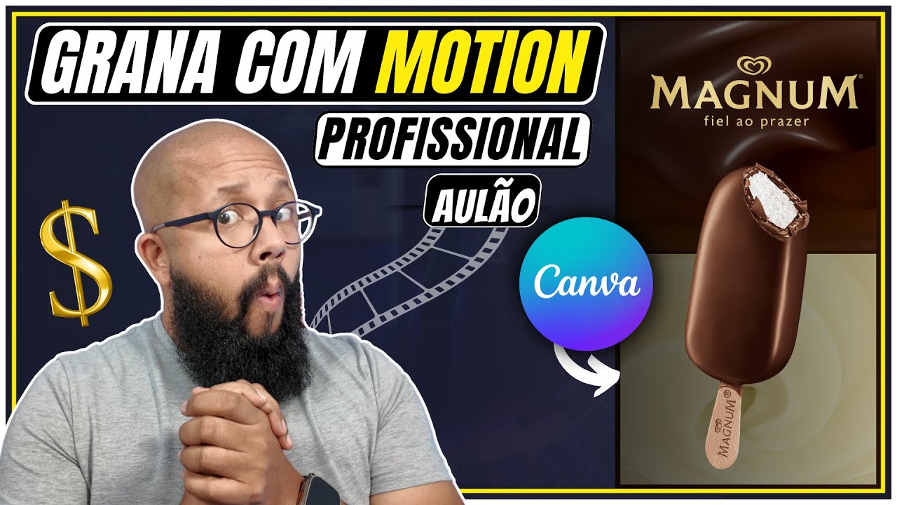 DINHEIRO COM CANVA? - Faça GRANA criando Motion no Canva [AULÃO 2023]