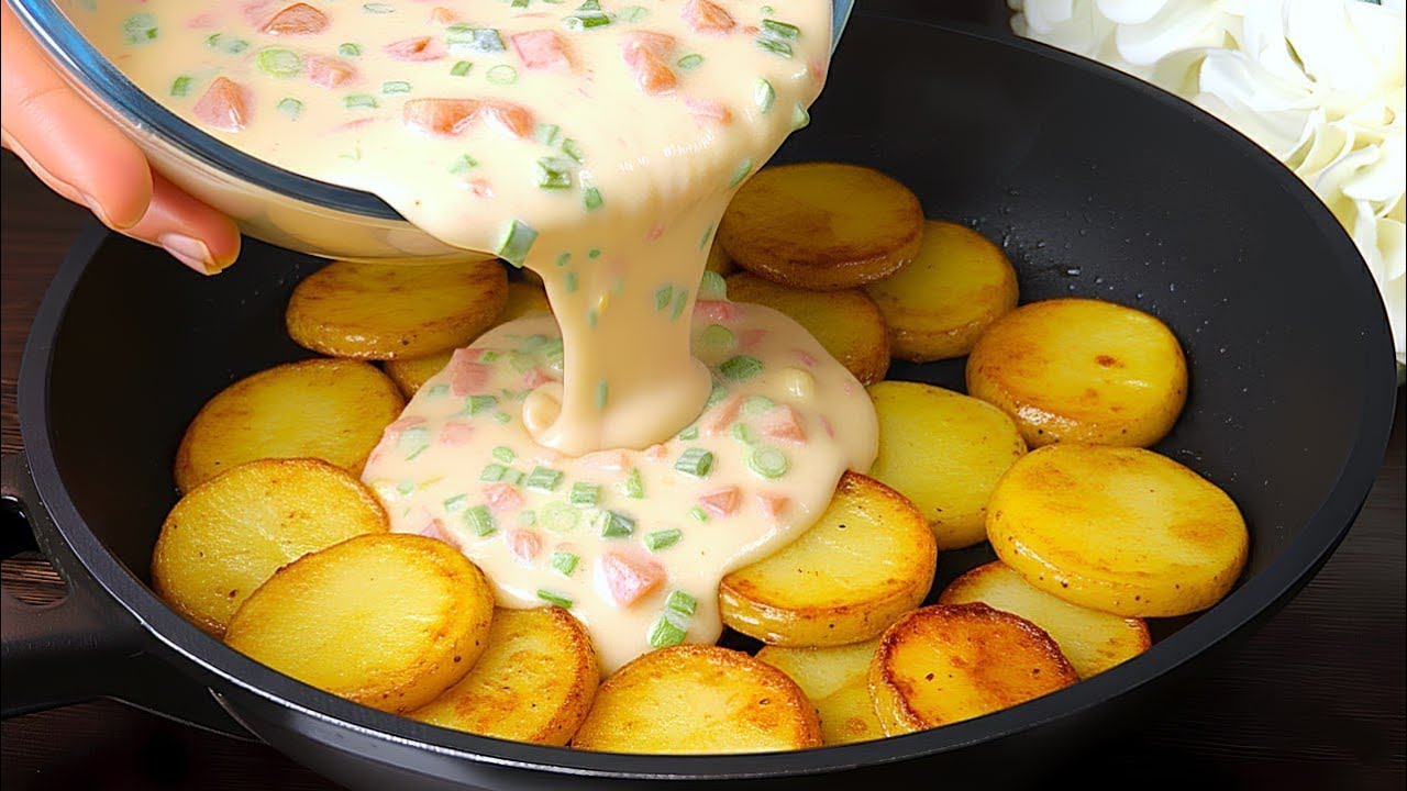 So leckere Kartoffeln habe ich noch nie gegessen! Einfaches, sehr leckeres und schnelles Rezept.