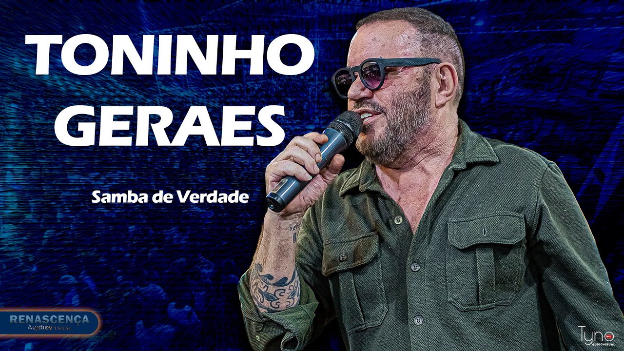 Toninho Geraes na Roda de Samba ao vivo no Renascen&ccedil;a clube