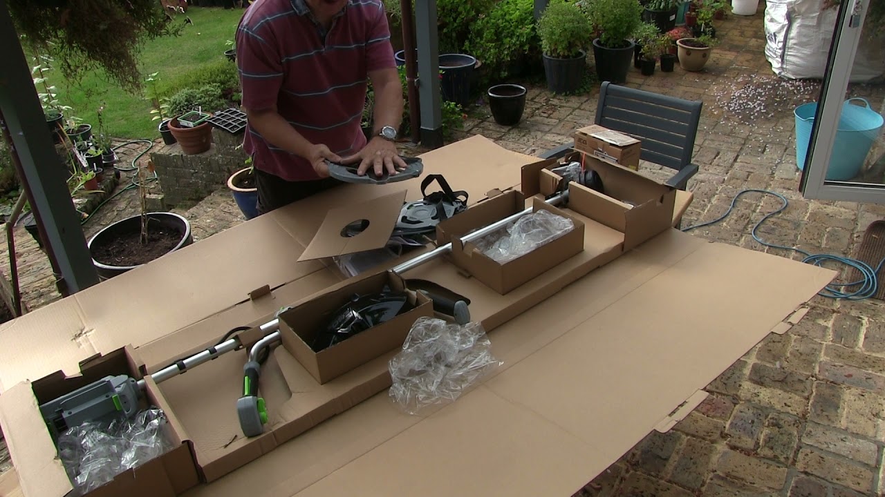 Unboxing of Ego Power Plus Brush Cutter, Model: BC 3800 E