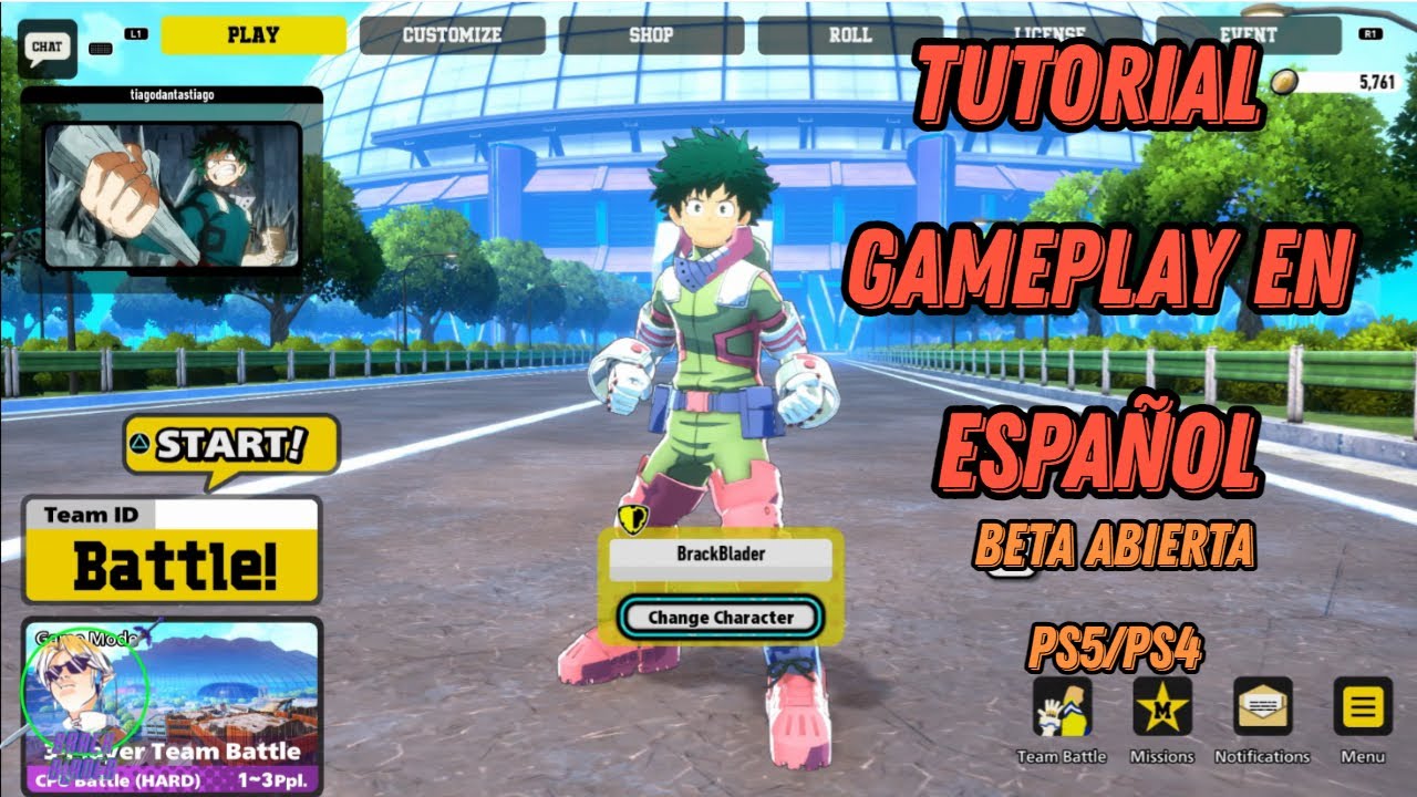 My Hero Ultra Rumble - Tutorial y Gameplay en Español