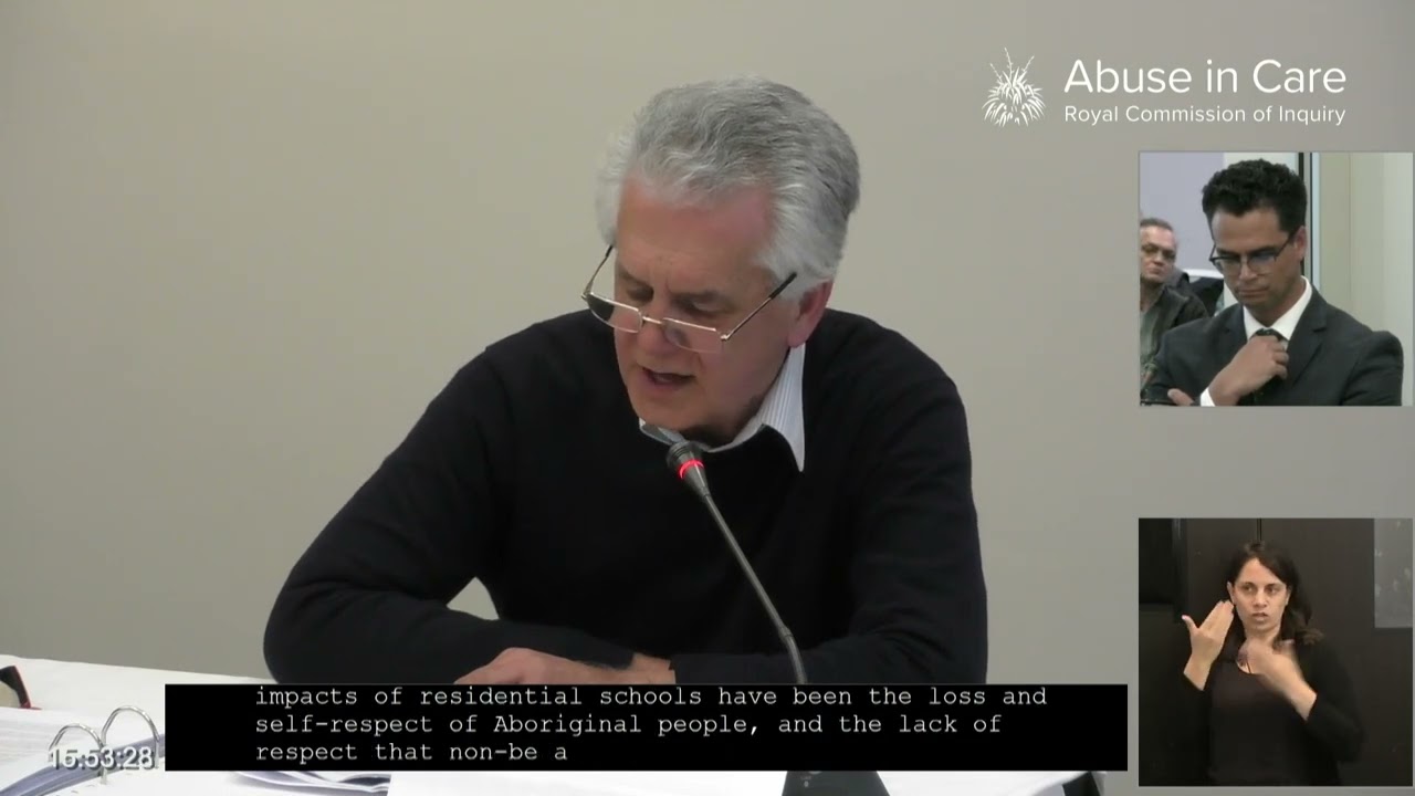 Moana Jackson - 2019 Contextual hearing for the Abuse in Care Royal Commission