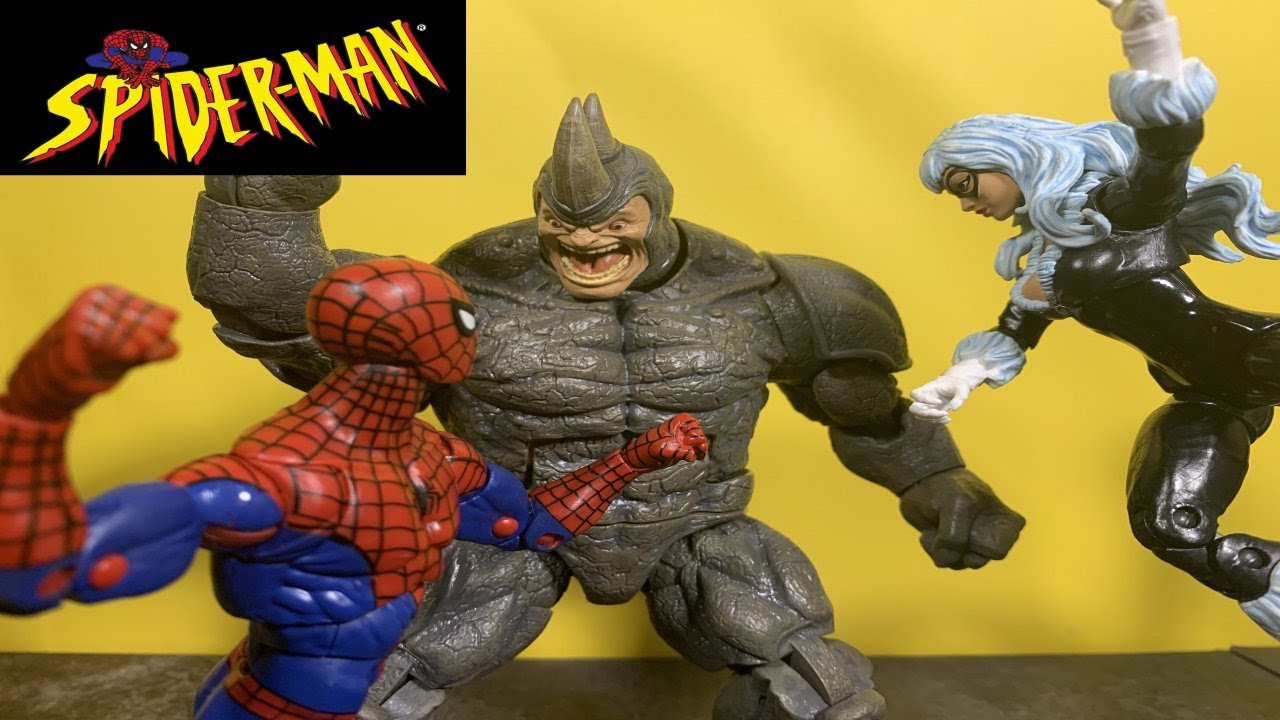 SPIDER-MAN 2000: RHINO'S RAMPAGE STOP MOTION
