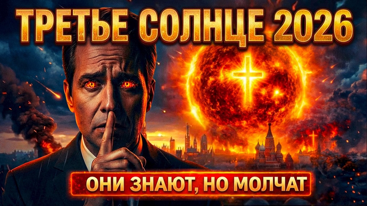 ТРЕТЬЕ СОЛНЦЕ 2026: Древнее Пророчество Сбывается? Откровение Иоанна Богослова