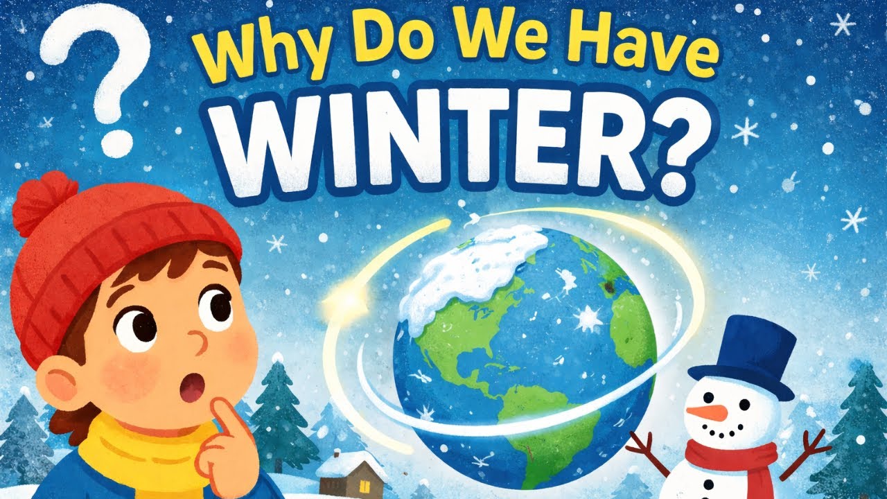 Why do We Have Winter? l Fun & Easy Explanation For Kids l History For Kids