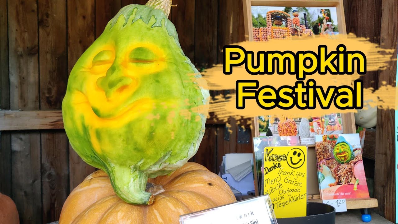Pumpkin festival Walking Tour | Worlds Largest Pumpkin Festival  | Ludwigsburg | Kürbisausstellung