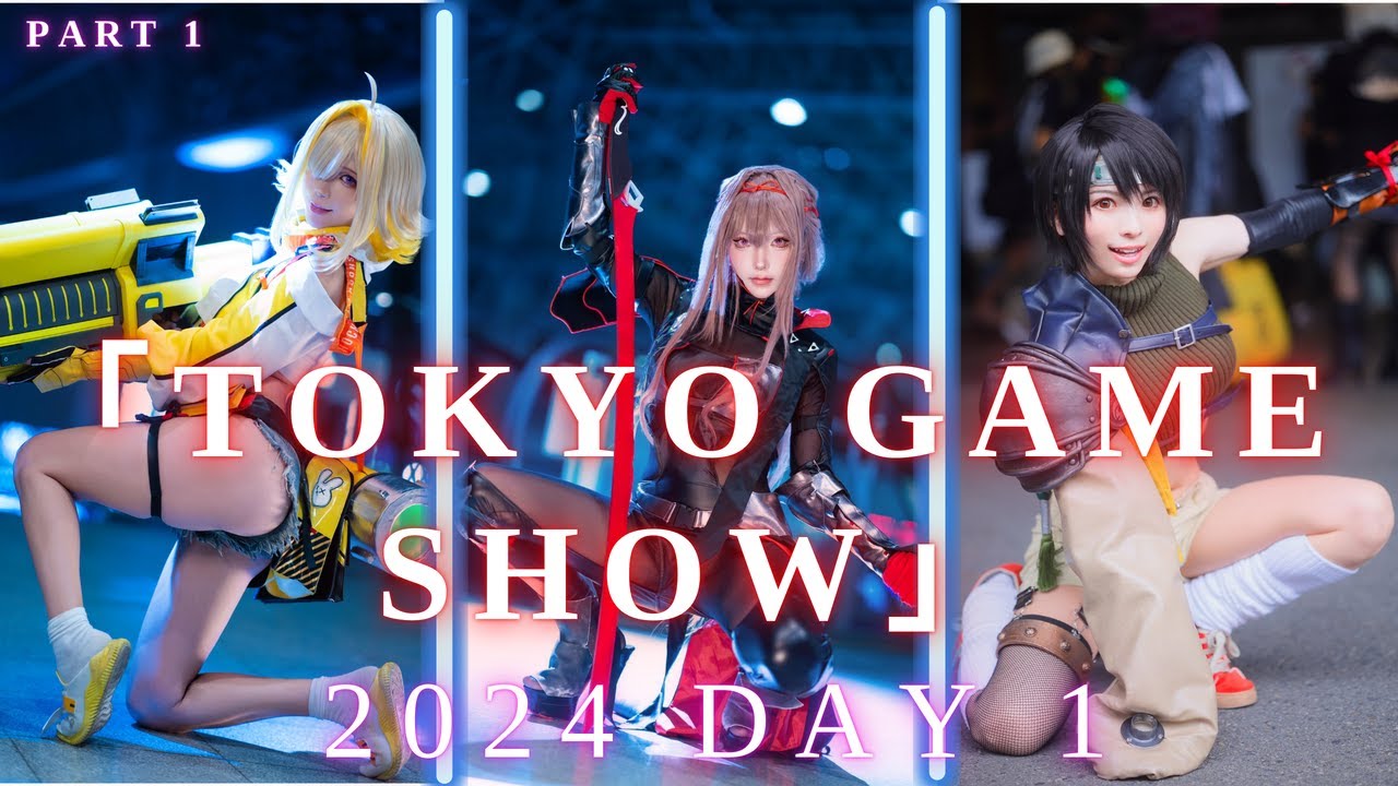 Tokyo Game Show 2024! Games, Cosplay! Day 1 - Part 1