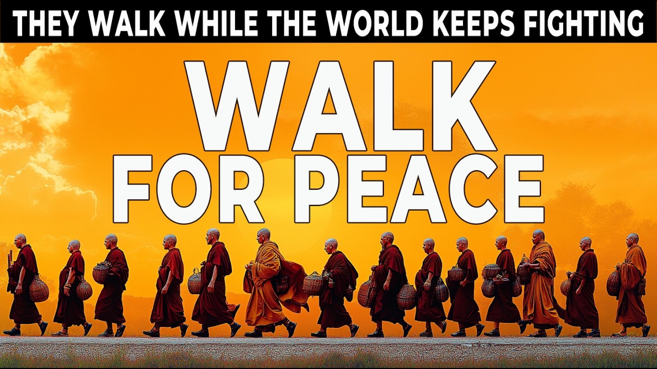 WALK FOR PEACE | BUDDHIST MONKS Cross AMERICA