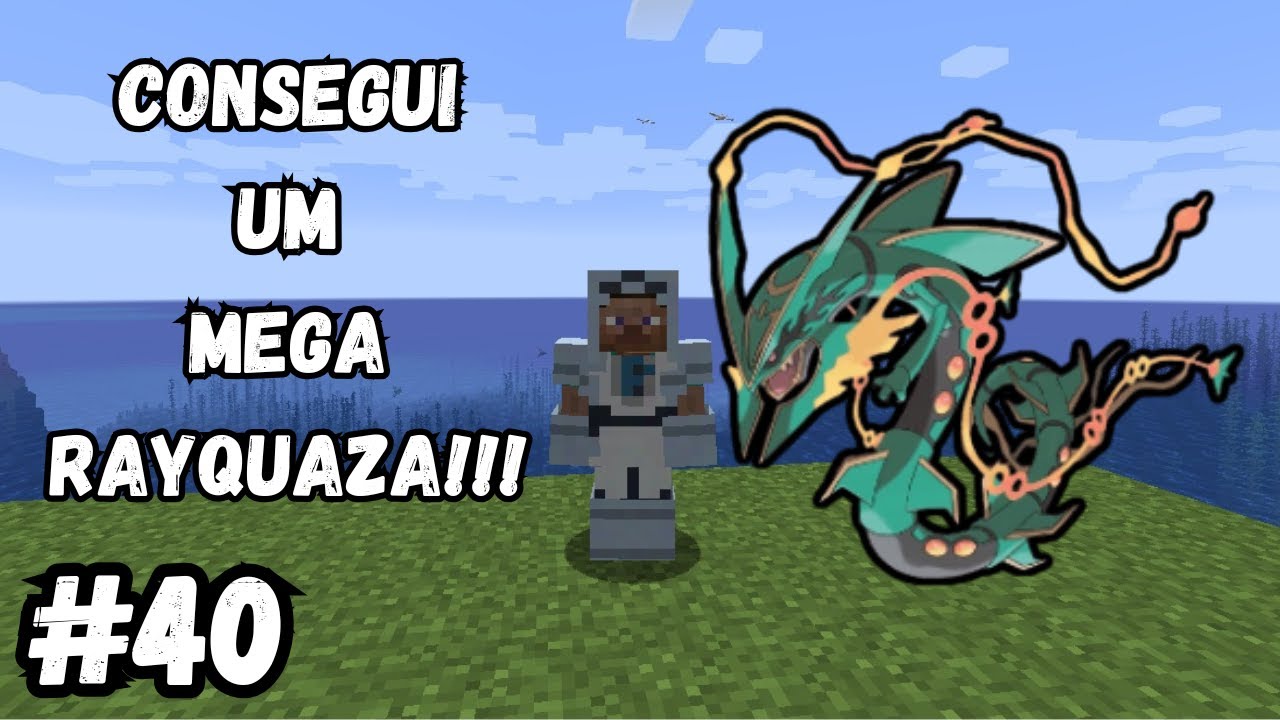 MEGA RAYQUAZA!!!! Pixelmon #40